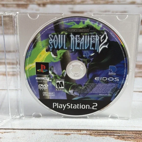Legacy of Kain Soul Reaver 2 Sony PlayStation 2 PS2 Game Disc Only Tested Used - Picture 1 of 2